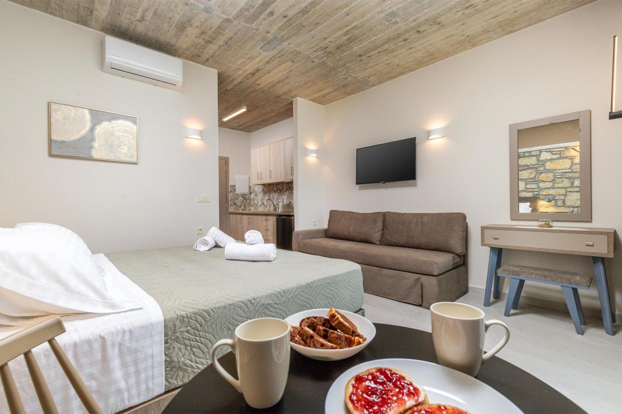 Achatis Apartments With Sea View คอลิมวาริออน ภายนอก รูปภาพ