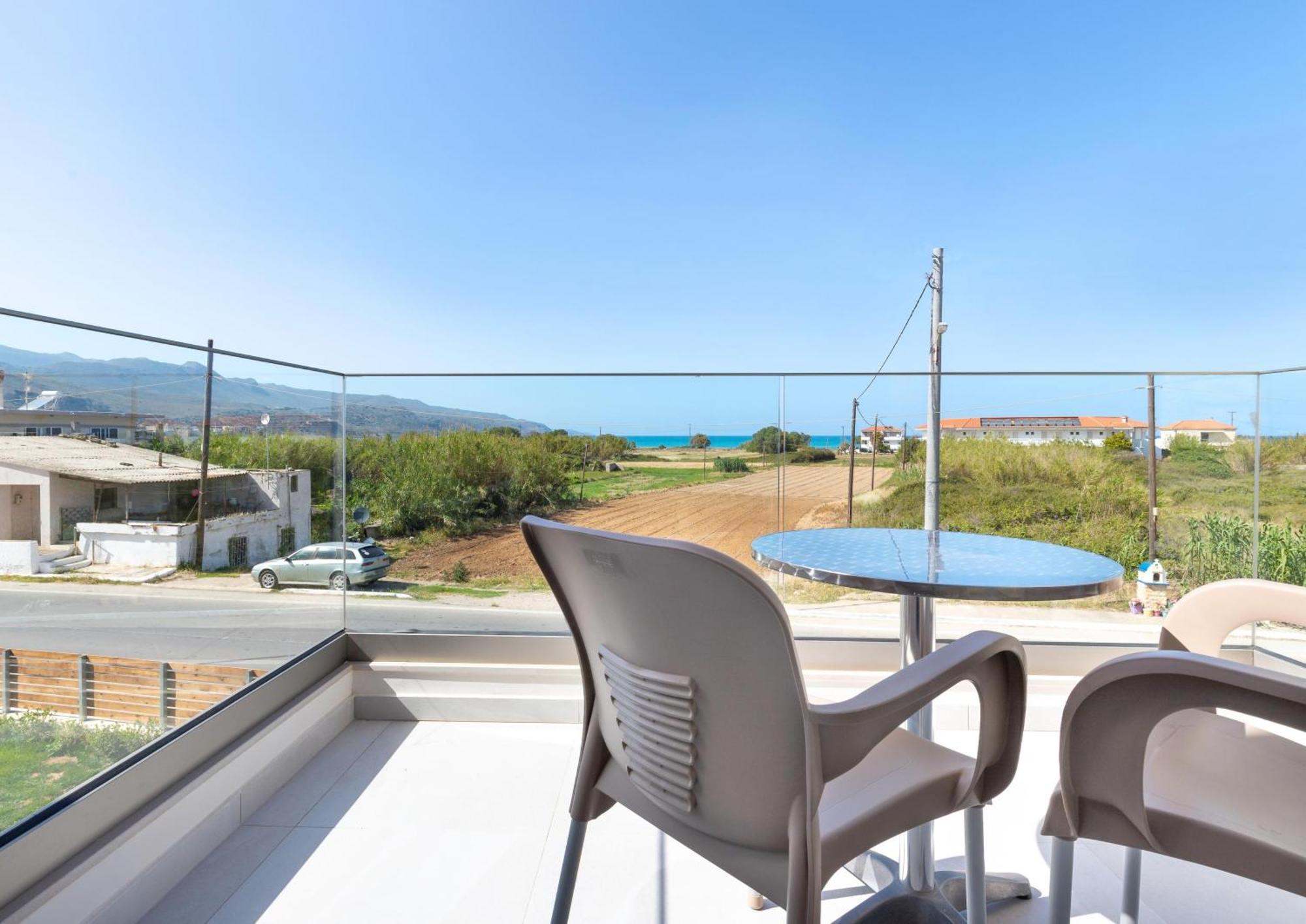 Achatis Apartments With Sea View คอลิมวาริออน ภายนอก รูปภาพ