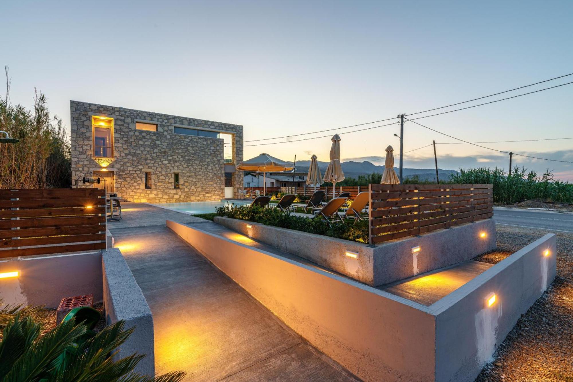 Achatis Apartments With Sea View คอลิมวาริออน ภายนอก รูปภาพ